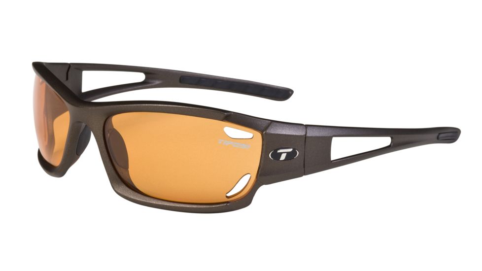 Tifosi Dolomite Single Vision Prescription Sunglasses - Magnesium Frame 0080300833