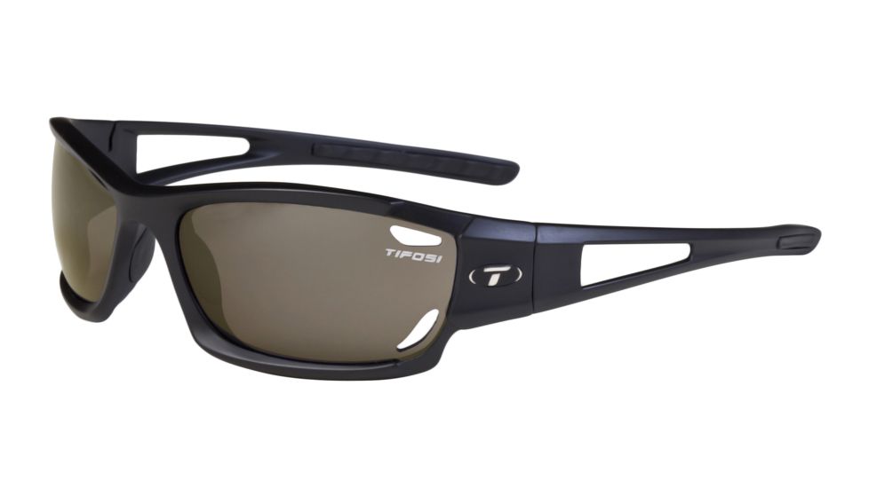 Tifosi Dolomite Single Vision Prescription Sunglasses - Matte Black Frame 0080200110