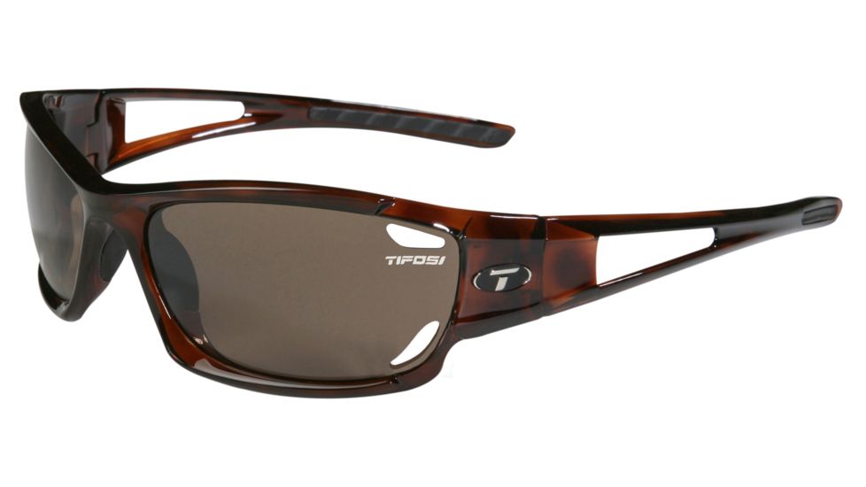 Tifosi Dolomite Single Vision Prescription Sunglasses - Tortoise Frame 0080501050
