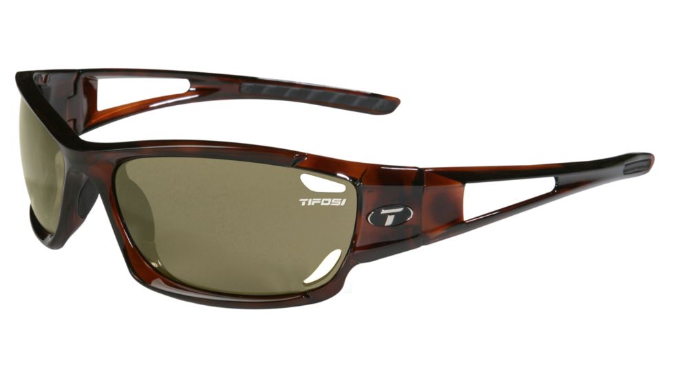 Tifosi Dolomite Single Vision Prescription Sunglasses - Tortoise Frame 0080201010