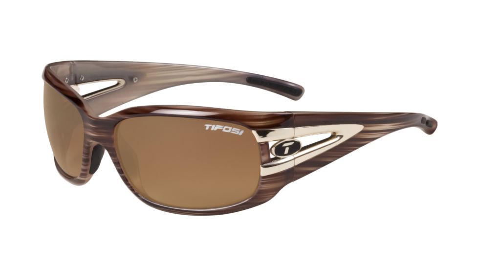Tifosi Lust Progressive Prescription Sunglasses - Choco Latte Frame 0160504350