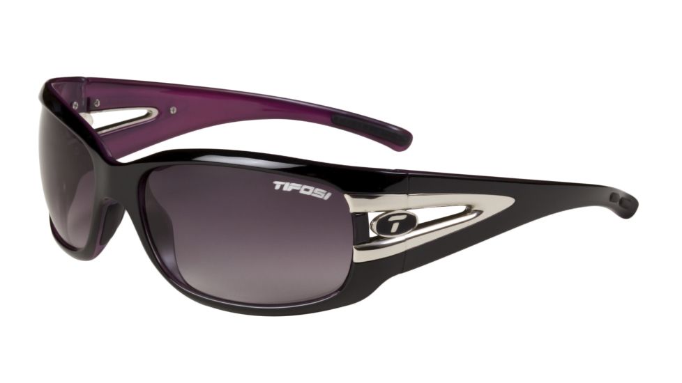 Tifosi Lust Progressive Prescription Sunglasses - Gloss Black/Pink Frame 0160403280