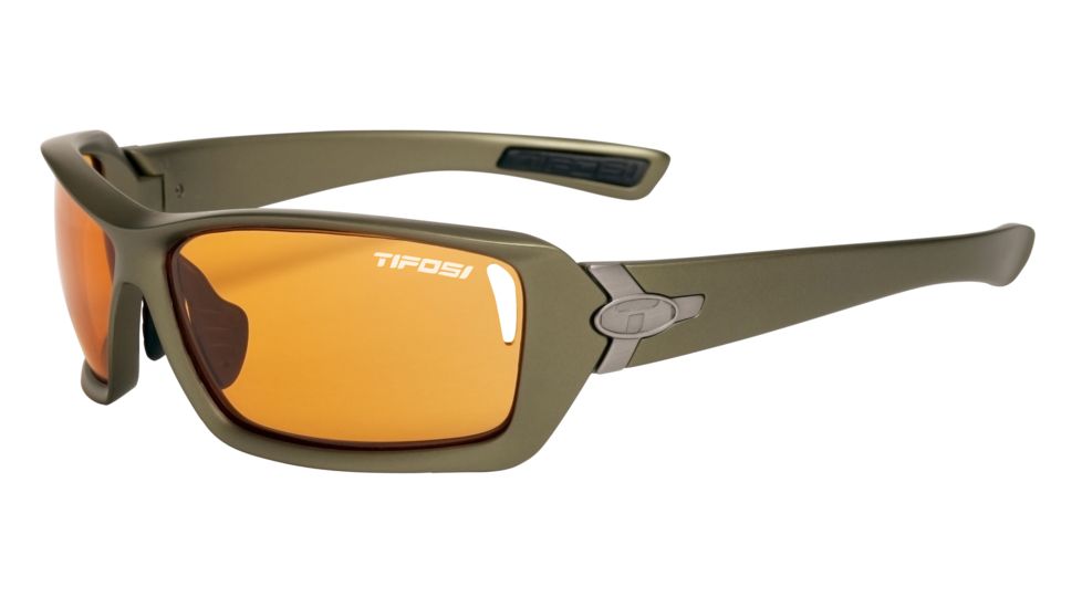 Tifosi Mast Sunglasses - Olive Green Frame, Backcountry Orange Fototec Lenses 0020302533