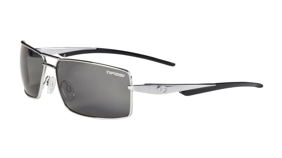 Tifosi Salvo Single Vision Prescription Sunglasses - Silver Frame 0240500651