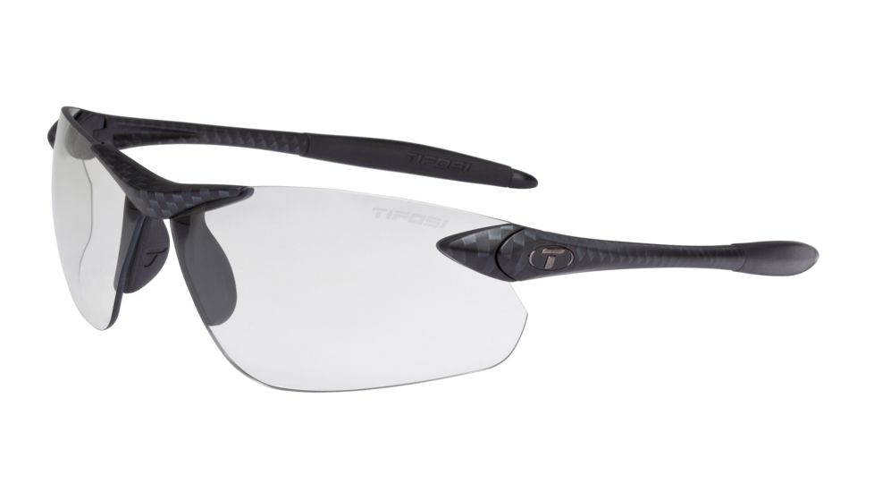 Tifosi Optics Seek FC Sunglasses, Carbon Frame, Light Night Fototec Lenses, 0190300731