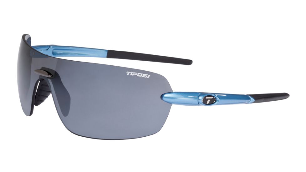 Tifosi Vogel Sunglasses - Pacific Blue Frame, Smoke Lenses 0170402270