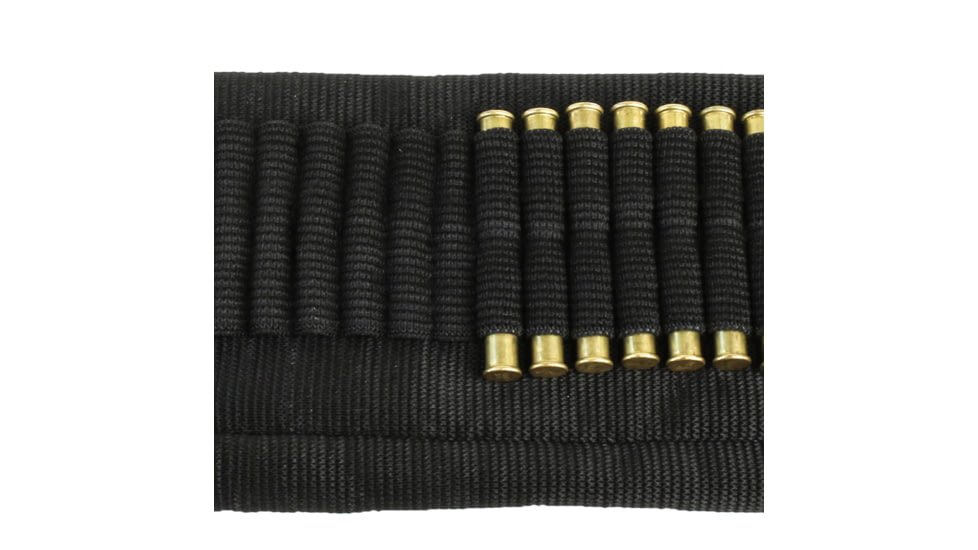 Tiger Rock .22 Rifle Buttstock Shell Holder, 72 Rounds, Matte Black, SH072