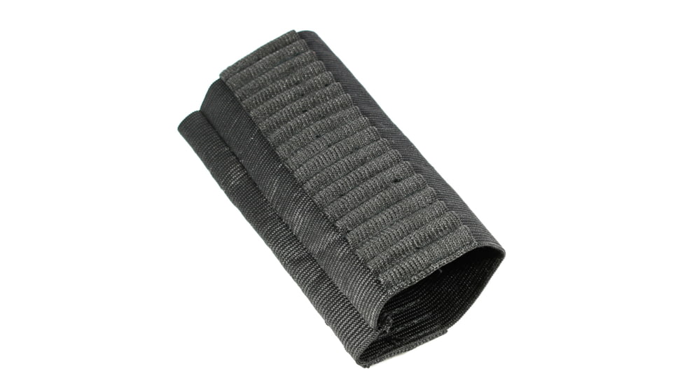 Tiger Rock .22 Rifle Buttstock Shell Holder, 72 Rounds, Matte Black, SH072