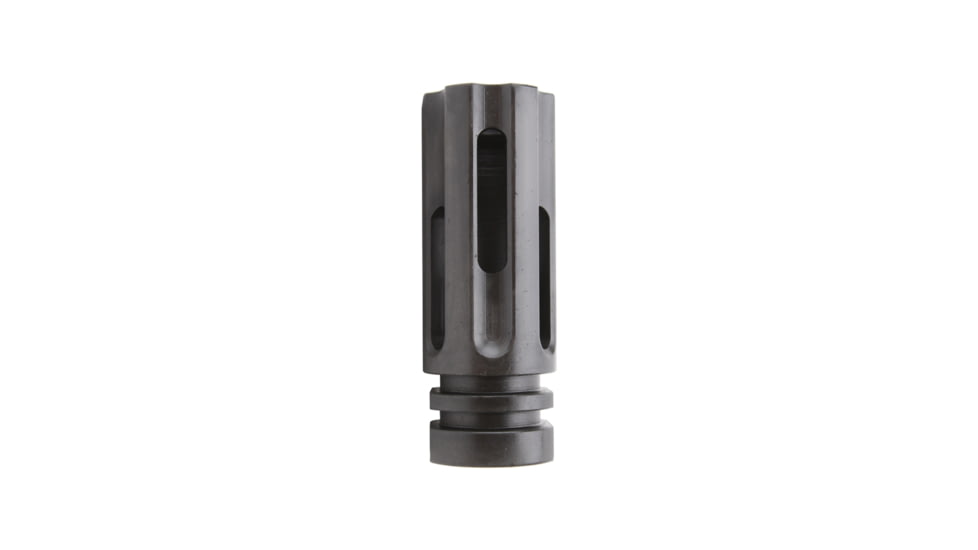 Tiger Rock 3 Port Flash Hider, AR-10/LR-308, 5/8x24 Thread Pitch, Black, Small, MBRM3