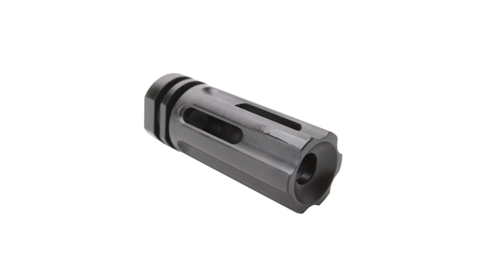 Tiger Rock 3 Port Flash Hider, AR-15, 1/2x28 Thread Pitch, Black, Small, MBRM2