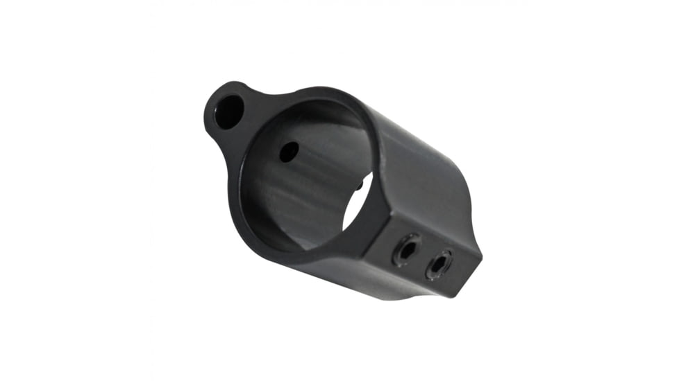 Tiger Rock .750 Low Profile Adjustable Gas Block, Set Screw Style, Black, Small, GB750US-ADJ
