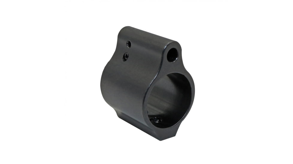 Tiger Rock .750 Low Profile Adjustable Gas Block, Set Screw Style, Black, Small, GB750US-ADJ