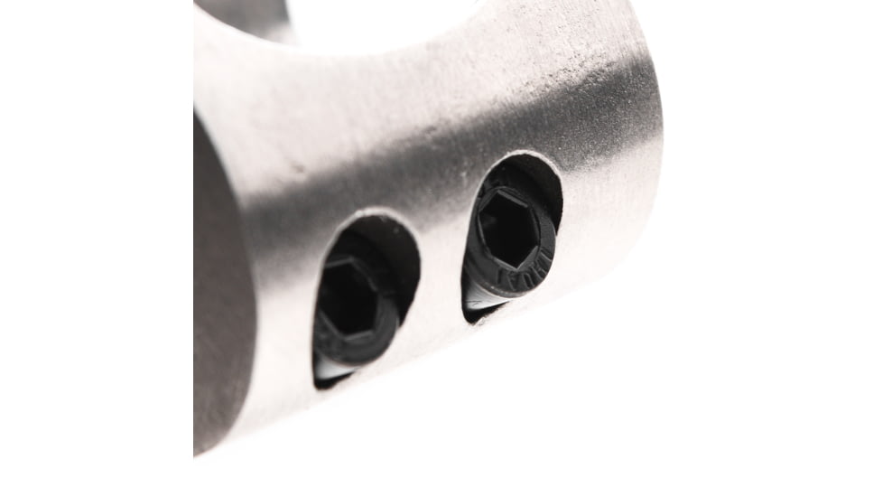 Tiger Rock .750 Low Profile Steel Gas Block w/ Clamp Stainless - NO Package, Silver, Small, GB06-S
