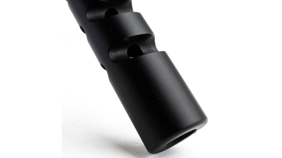 Tiger Rock AK-47 6 Muzzle Brake for 14x1 LH -Black, Black, MBK39