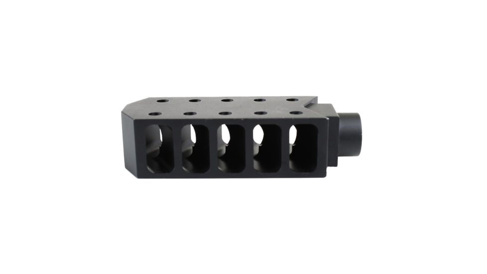 Tiger Rock AR-10 .308 Rifle Barrett Style Muzzle Brake with Jam Nut, Long, MBR63LONG