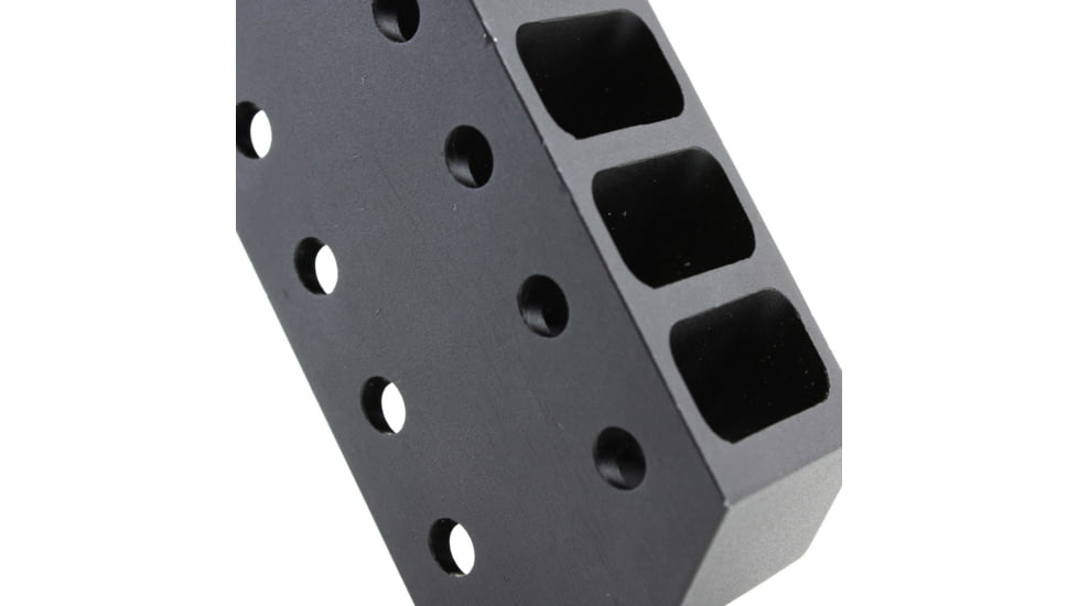 Tiger Rock AR-10 .308 Rifle Barrett Style Muzzle Brake with Jam Nut, Long, MBR63LONG