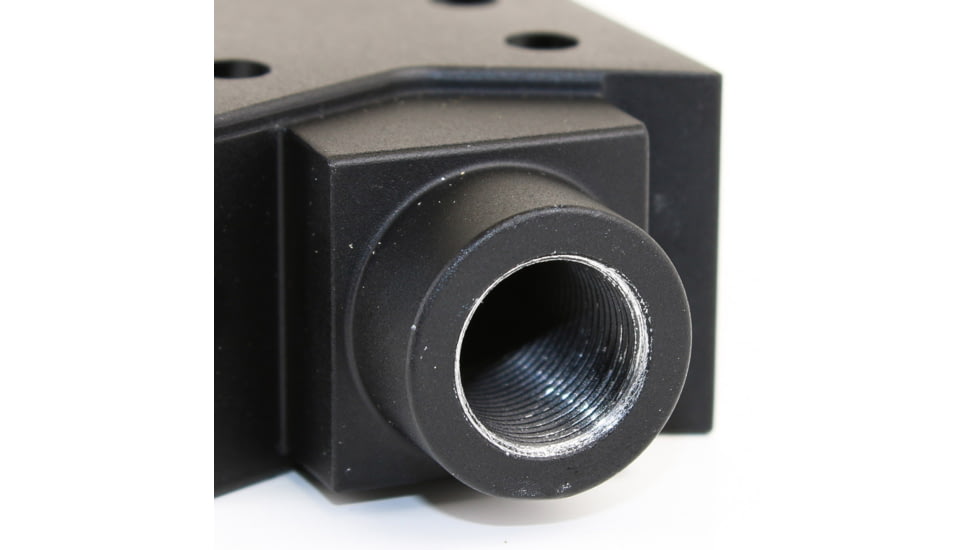 Tiger Rock AR-10 .308 Rifle Barrett Style Muzzle Brake with Jam Nut, Long, MBR63LONG