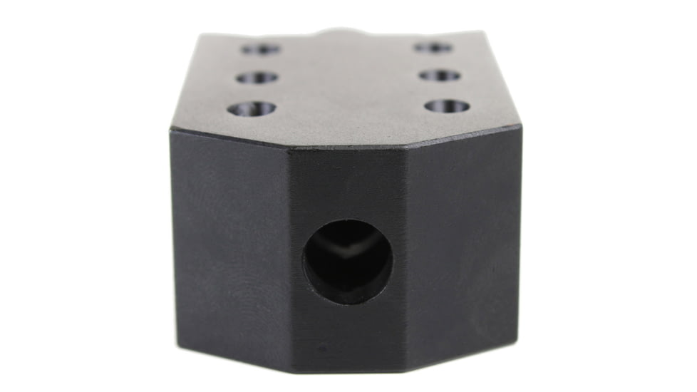 Tiger Rock AR-10 .308 Rifle Barrett Style Muzzle Brake with Jam Nut, Standard, MBR63