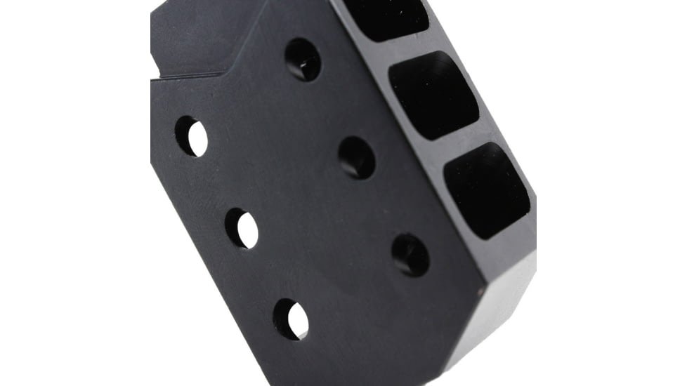 Tiger Rock AR-10 .308 Rifle Barrett Style Muzzle Brake with Jam Nut, Standard, MBR63