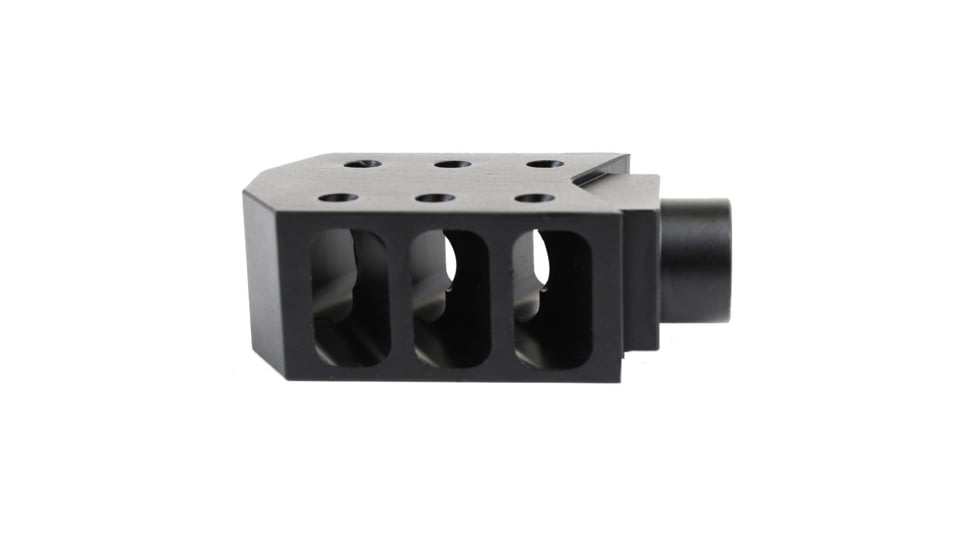 Tiger Rock AR-10 .308 Rifle Barrett Style Muzzle Brake with Jam Nut, Standard, MBR63