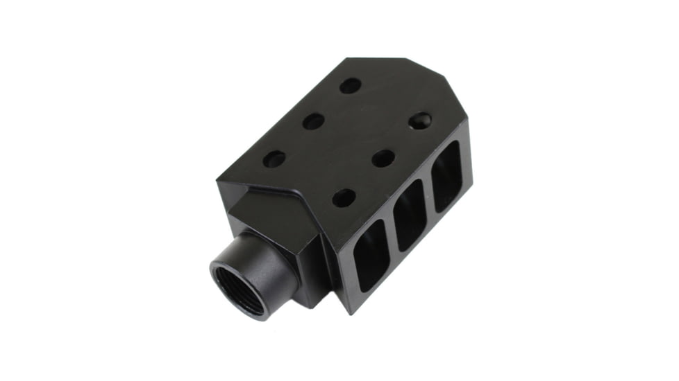 Tiger Rock AR-10 .308 Rifle Barrett Style Muzzle Brake with Jam Nut, Standard, MBR63