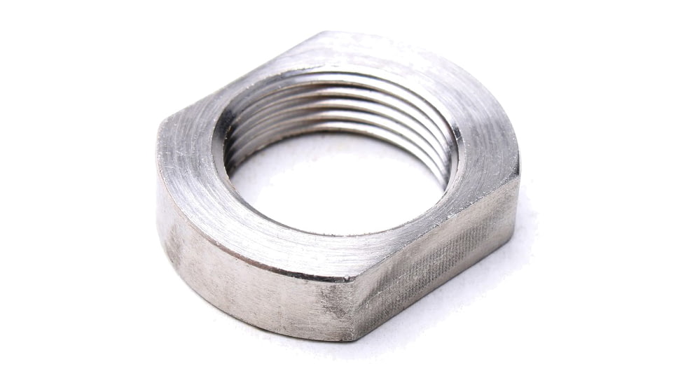 Tiger Rock AR-10 .308 Steel 5/8x24 Threaded Stainless Muzzle Brake Jam Nut, Stainless, JN3-S
