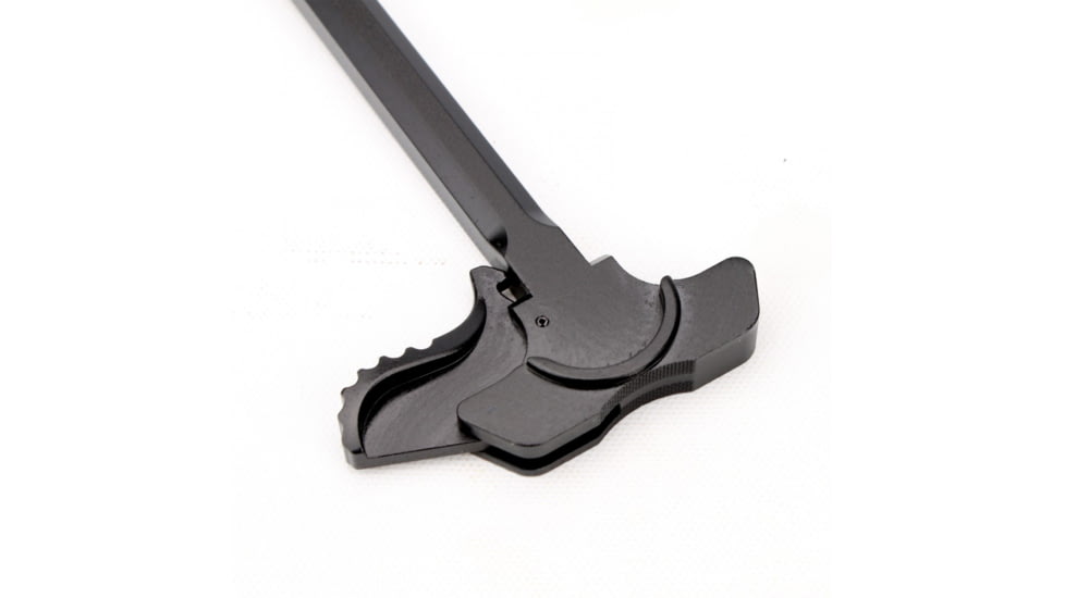Tiger Rock AR-10 .308 Tactical "BAT" Style Charging Handle Assembly w/ Oversized Non-Slip Latch, Black, CHBS308