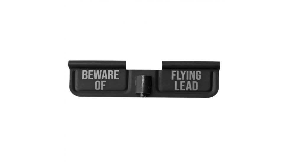 Tiger Rock AR-10/LR-308 Ejection Port Dust Cover Complete Assembly with 2A Engraving, Lead, Black, Small, EDC308-LEAD