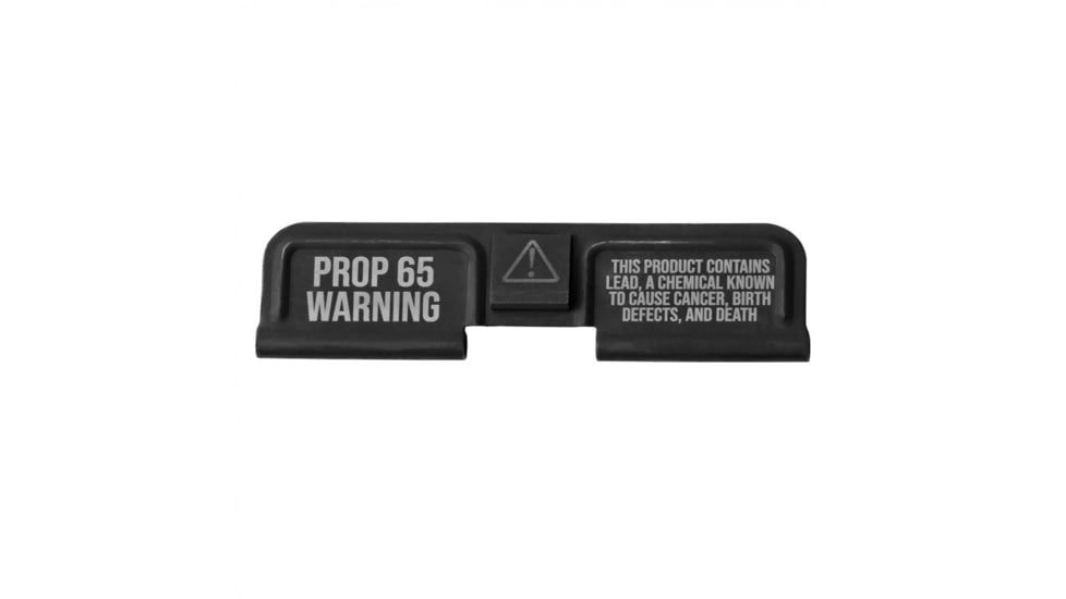 Tiger Rock AR-10/LR-308 Ejection Port Dust Cover Complete Assembly with 2A Engraving, Lead, Black, Small, EDC308-LEAD