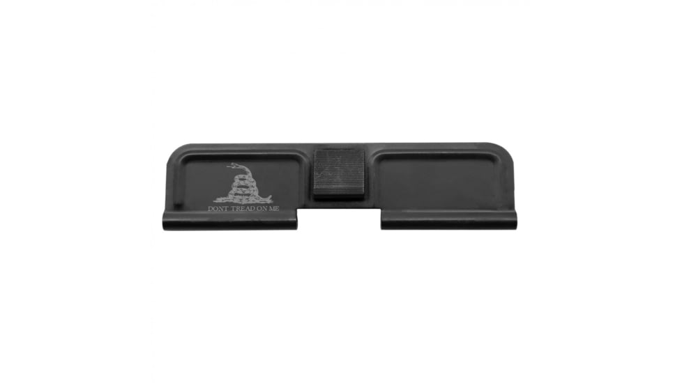 Tiger Rock AR-10/LR-308 Ejection Port Dust Cover Engraving, Snek, Black, Small, EDC308-SNEK