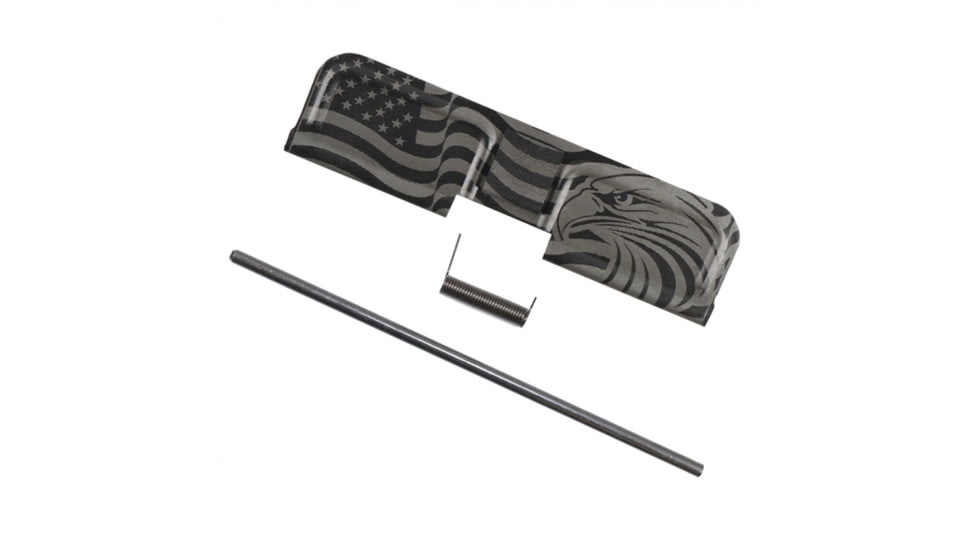 Tiger Rock AR-10/LR-308 Patriotic Engraving w/ .308, Black, Small, EDC-P308-BLK