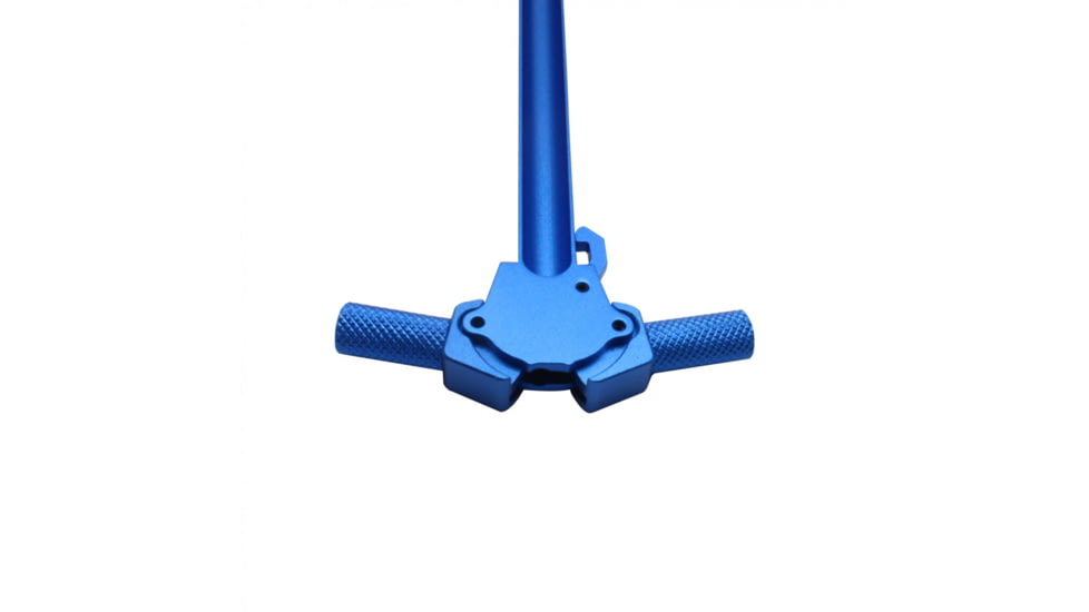 Tiger Rock AR-10/LR-308 Tactical Charging Handle, Ambidextrous, Blue, Small, CH308-AMBI-BL