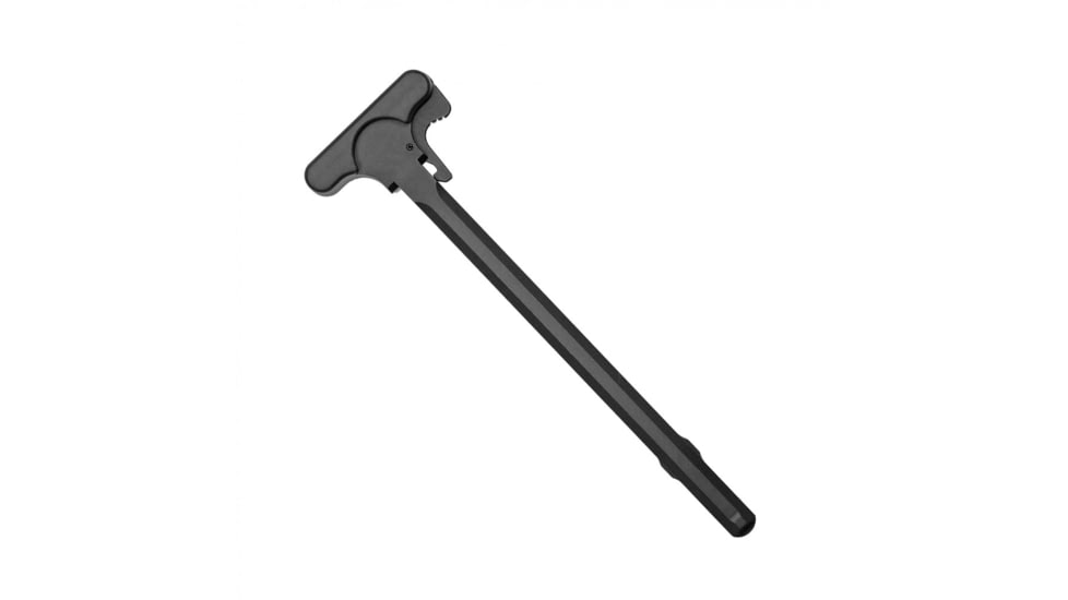 Tiger Rock AR-10/LR-308 w/ FLAG Engraving Tactical Charging Handle, Black, Small, CH308-F