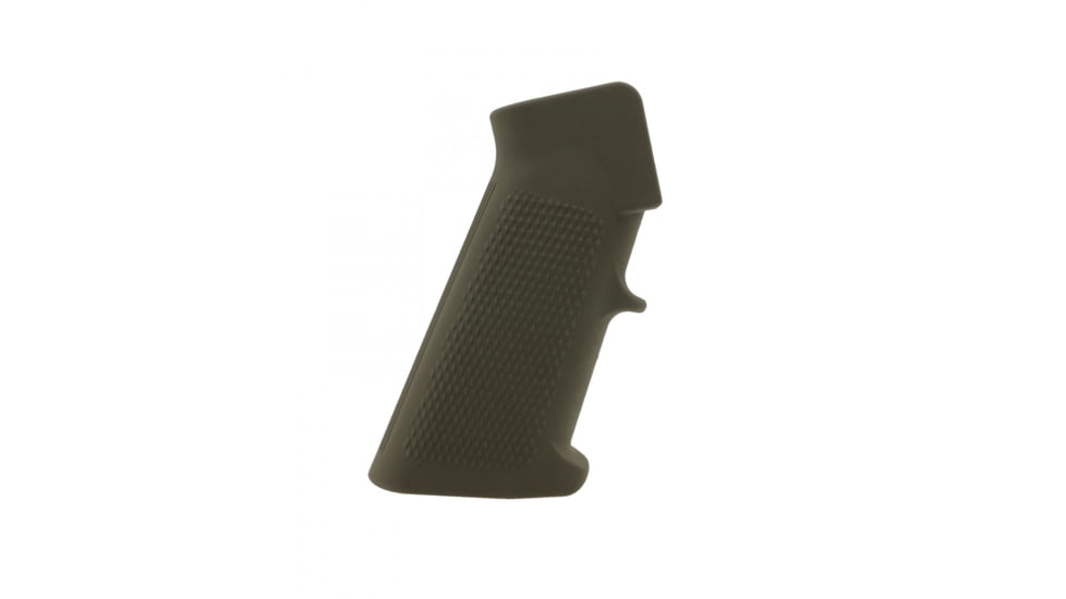 Tiger Rock AR-15/10 A2 Style Pistol Grip w/Screw &amp; Lock Washer, Cerakote, OD Green, Small, A2GRIPS-ODG