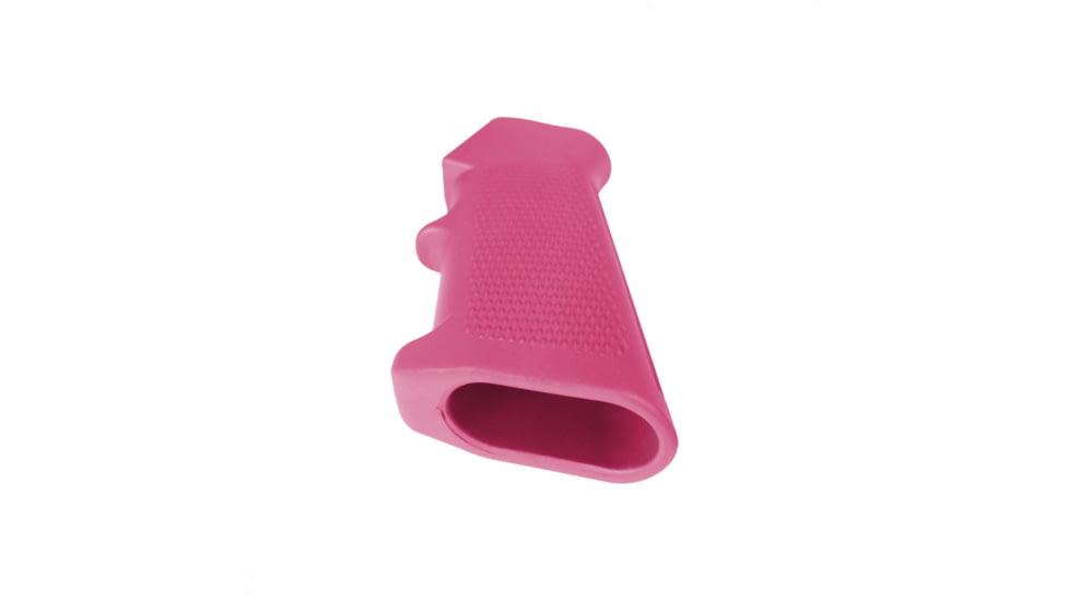 Tiger Rock AR-15/10 A2 Style Pistol Grip w/Screw &amp; Lock Washer, Cerakote, Pink, Small, A2GRIPS-PNK