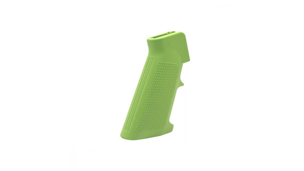 Tiger Rock AR-15/10 A2 Style Pistol Grip w/Screw &amp; Lock Washer, Cerakote, Zombie Green, Small, A2GRIPS-ZBG