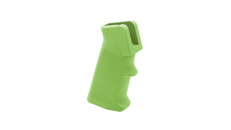 Tiger Rock AR-15/10 A2 Style Pistol Grip w/Screw &amp; Lock Washer, Cerakote, Zombie Green, Small, A2GRIPS-ZBG