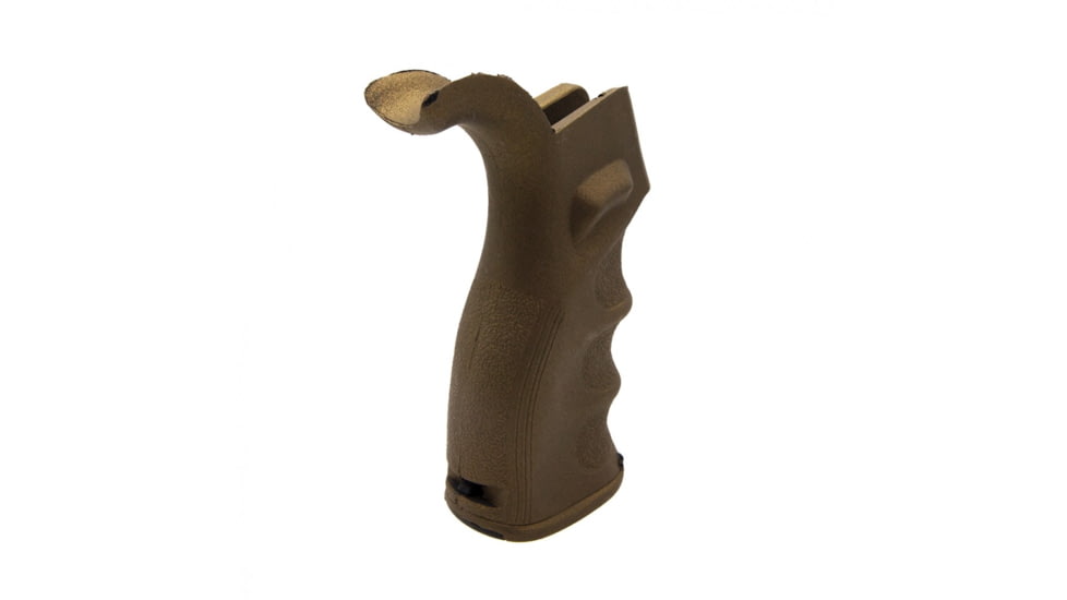 Tiger Rock AR-15/10 Pistol Grip Trap Door in Bottom, Cerakote, Burnt Bronze, Small, HG003-BBR