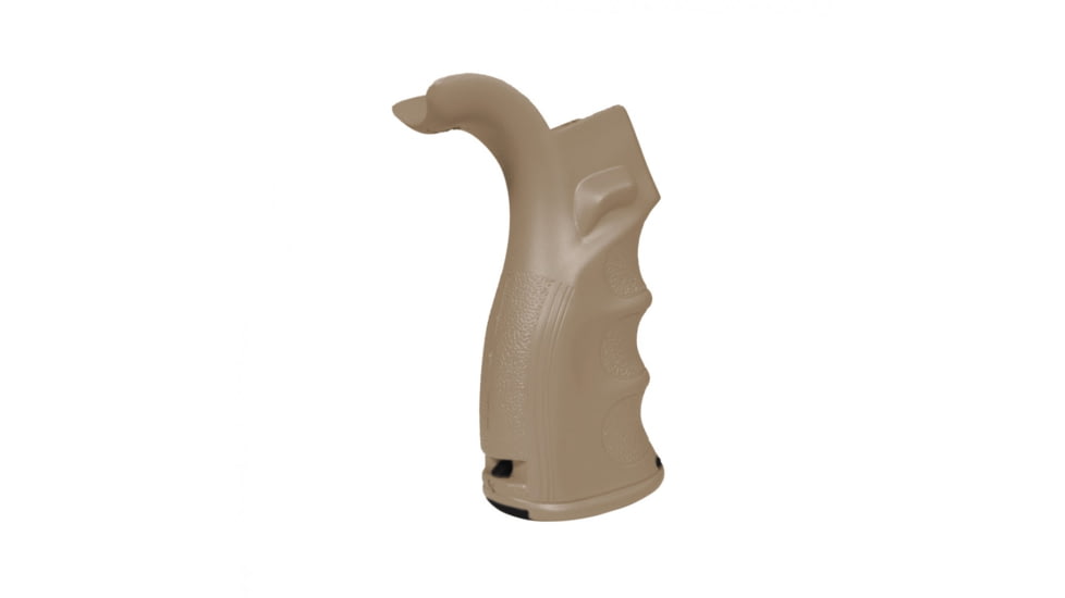 Tiger Rock AR-15/10 Pistol Grip Trap Door in Bottom, Cerakote, FDE, Small, HG003-FDE