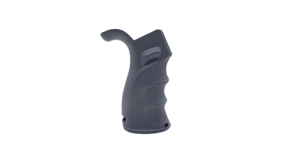 Tiger Rock AR-15/10 Pistol Grip Trap Door in Bottom, Cerakote, Grey, Small, HG003-SGY