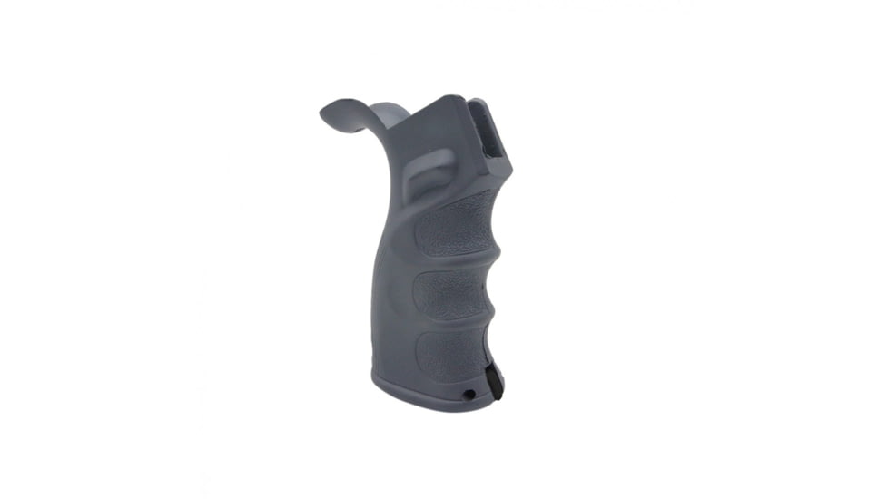 Tiger Rock AR-15/10 Pistol Grip Trap Door in Bottom, Cerakote, Grey, Small, HG003-SGY