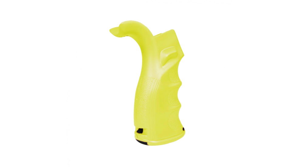 Tiger Rock AR-15/10 Pistol Grip Trap Door in Bottom, Cerakote, Lemon, Small, HG003-LEM
