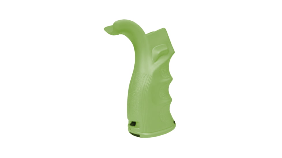 Tiger Rock AR-15/10 Pistol Grip Trap Door in Bottom, Cerakote, Zombie Green, Small, HG003-ZBG