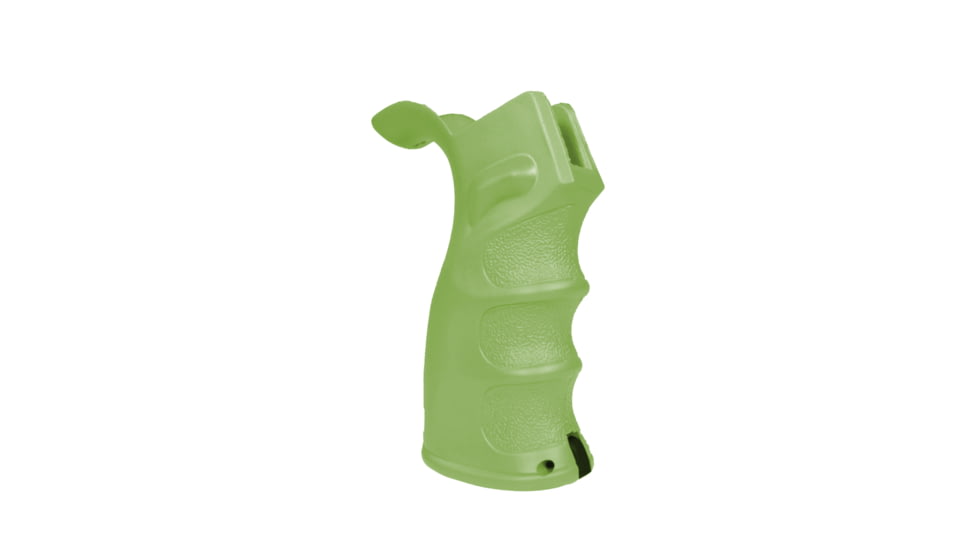 Tiger Rock AR-15/10 Pistol Grip Trap Door in Bottom, Cerakote, Zombie Green, Small, HG003-ZBG