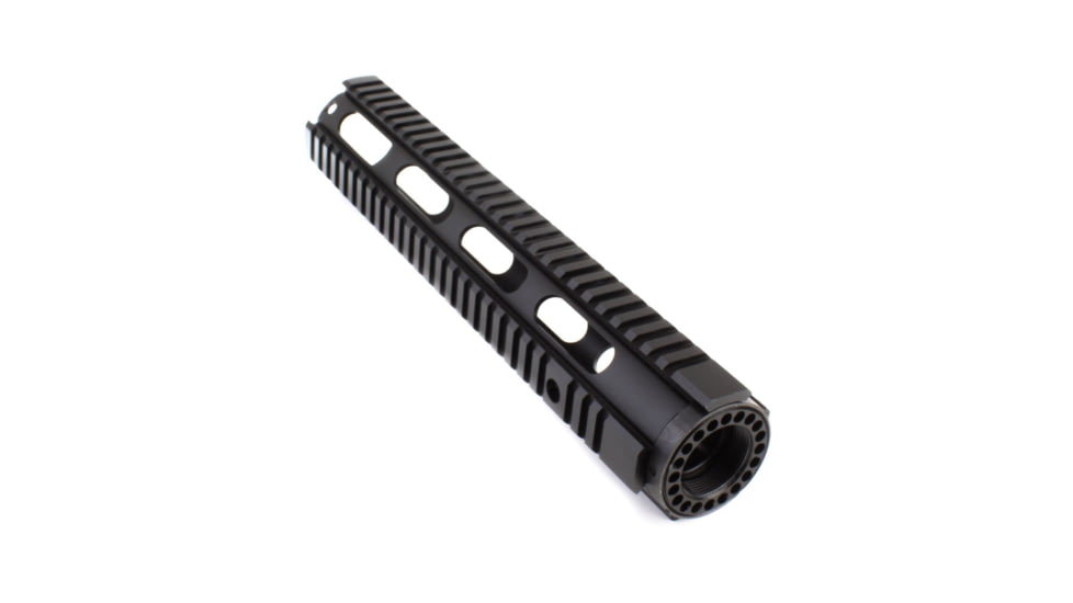 Tiger Rock AR-15 12&quot; Rifle Full Length Free Float Handguard w/Barrel Nut, Black, FAR12