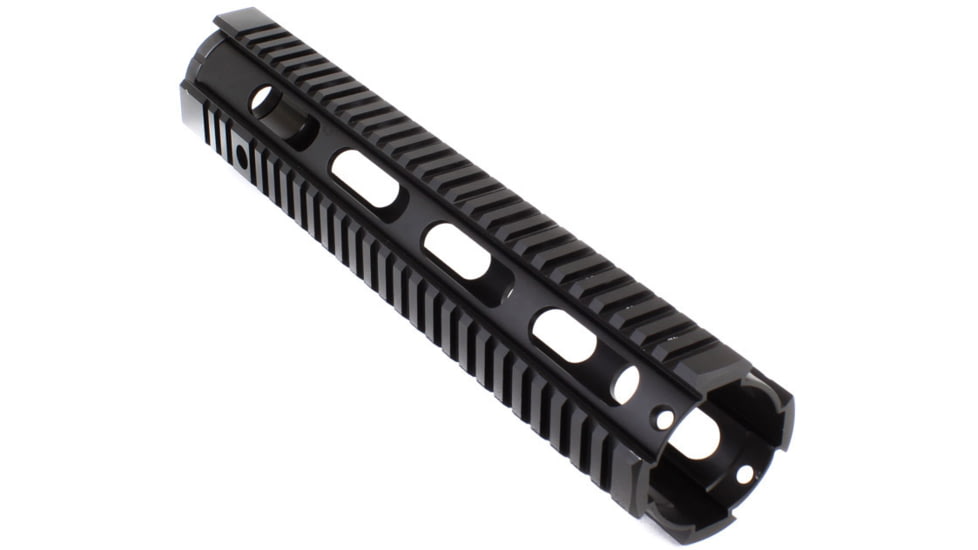 Tiger Rock AR-15 12&quot; Rifle Full Length Free Float Handguard w/Barrel Nut, Black, FAR12