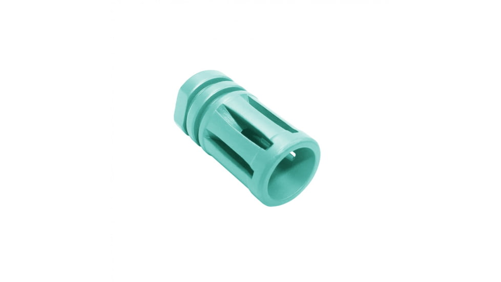 Tiger Rock AR-15/.223/5.56 Birdcage Muzzle Brake for 1/2x28 TPI, 5 Ports, Cerakote, Robins Egg, Small, MBR05-RGB