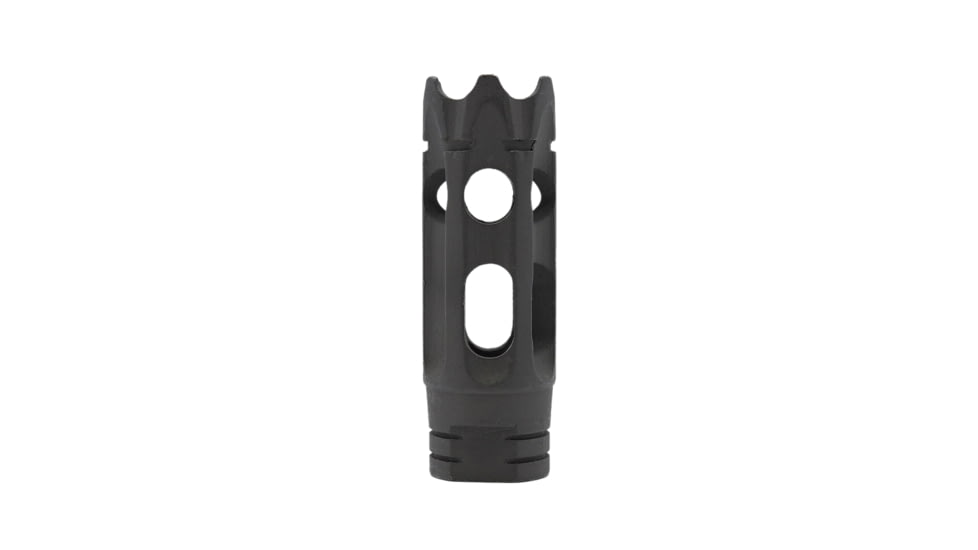 Tiger Rock AR-15/.223/5.56 Custom Ported Muzzle Brake, Cerakote, Black, Small, MZ-AR4