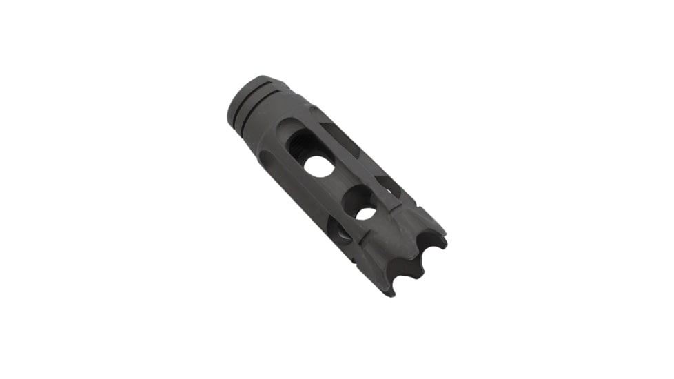 Tiger Rock AR-15/.223/5.56 Custom Ported Muzzle Brake, Cerakote, Black, Small, MZ-AR4