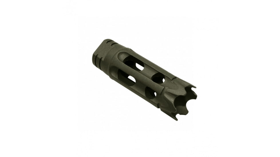Tiger Rock AR-15/.223/5.56 Custom Ported Muzzle Brake, Cerakote, OG Green, Small, MZ-AR4-ODG
